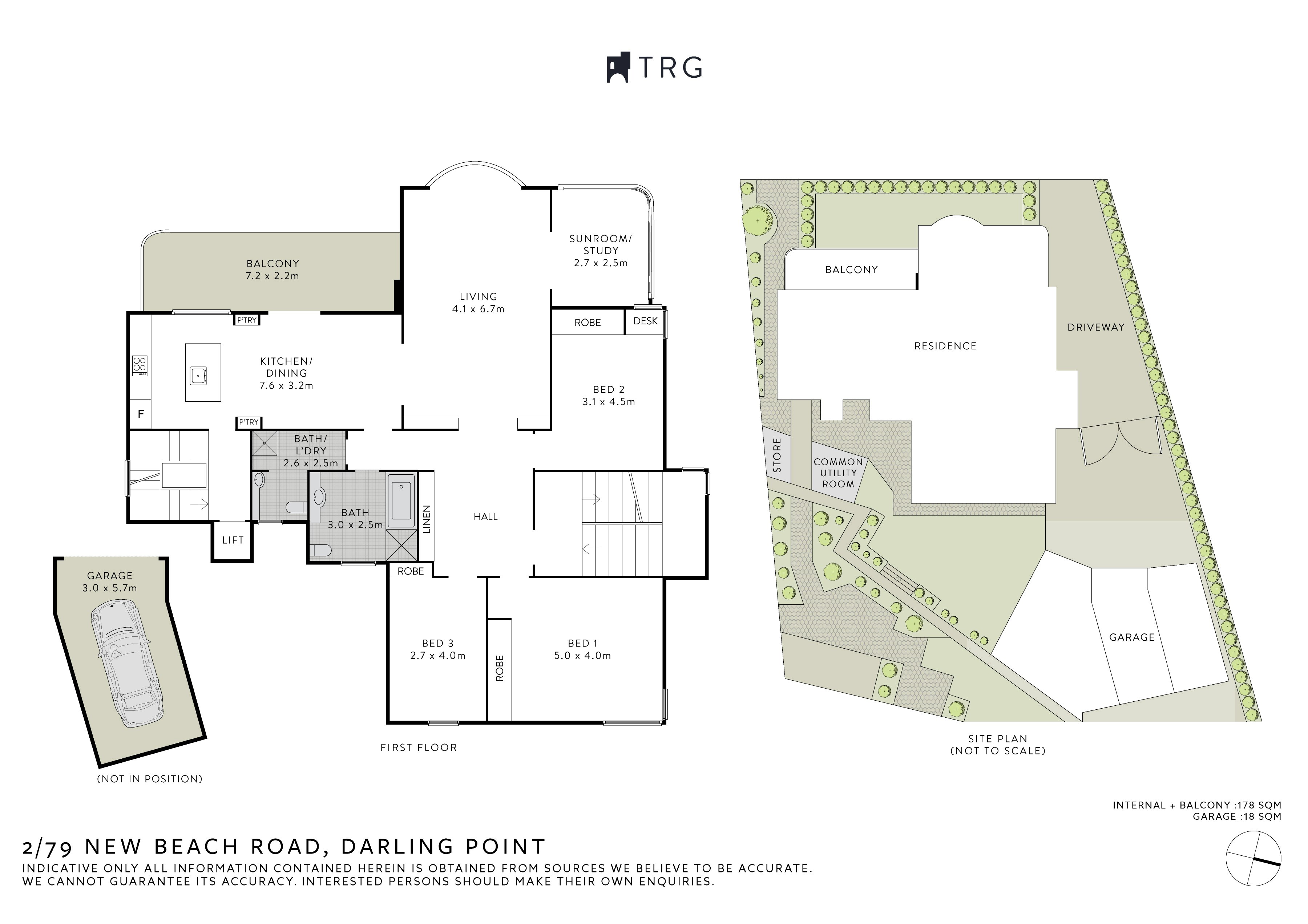2/79 New Beach Road, Darling Point NSW