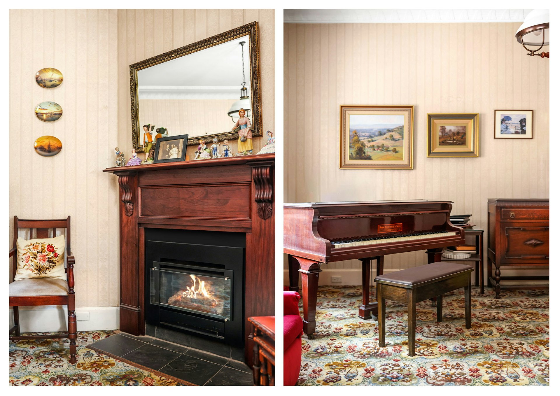 fireplace