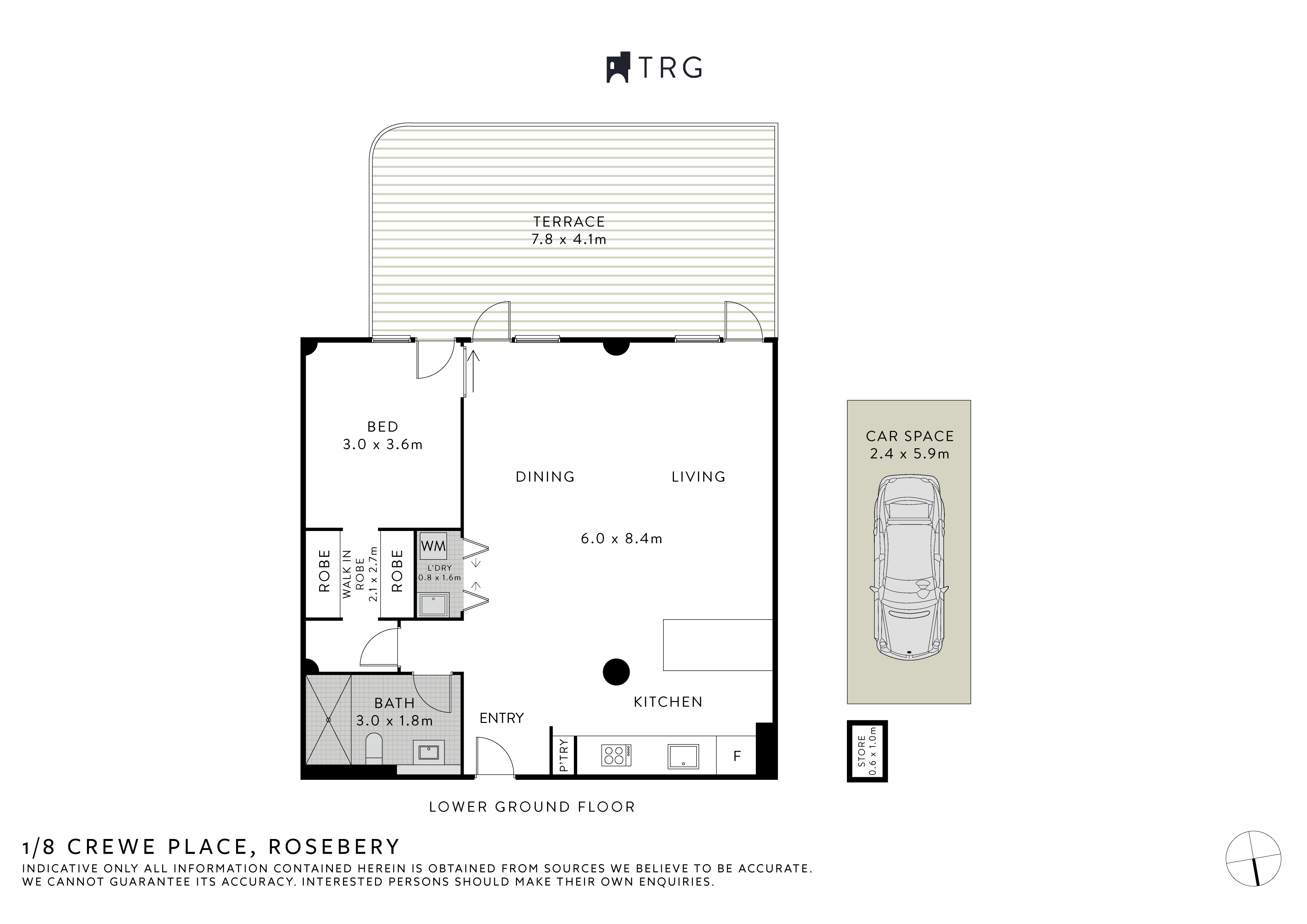 1/8 Crewe Place, Rosebery NSW