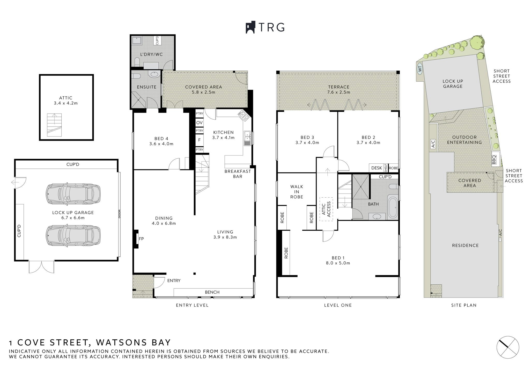 1 Cove Street, Watsons Bay NSW