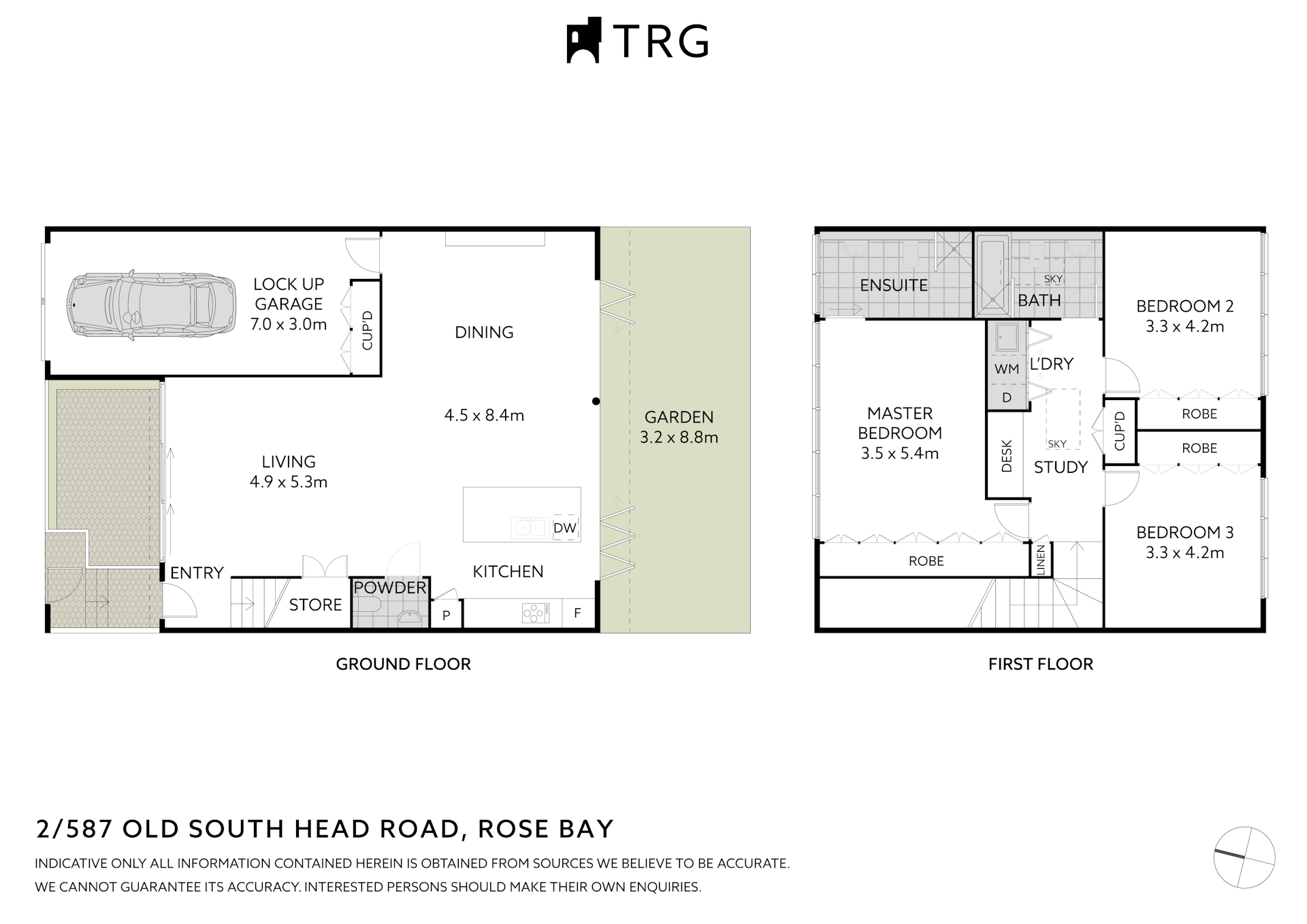 2/587 Old South Head Road (Access via Princess St), Rose Bay NSW