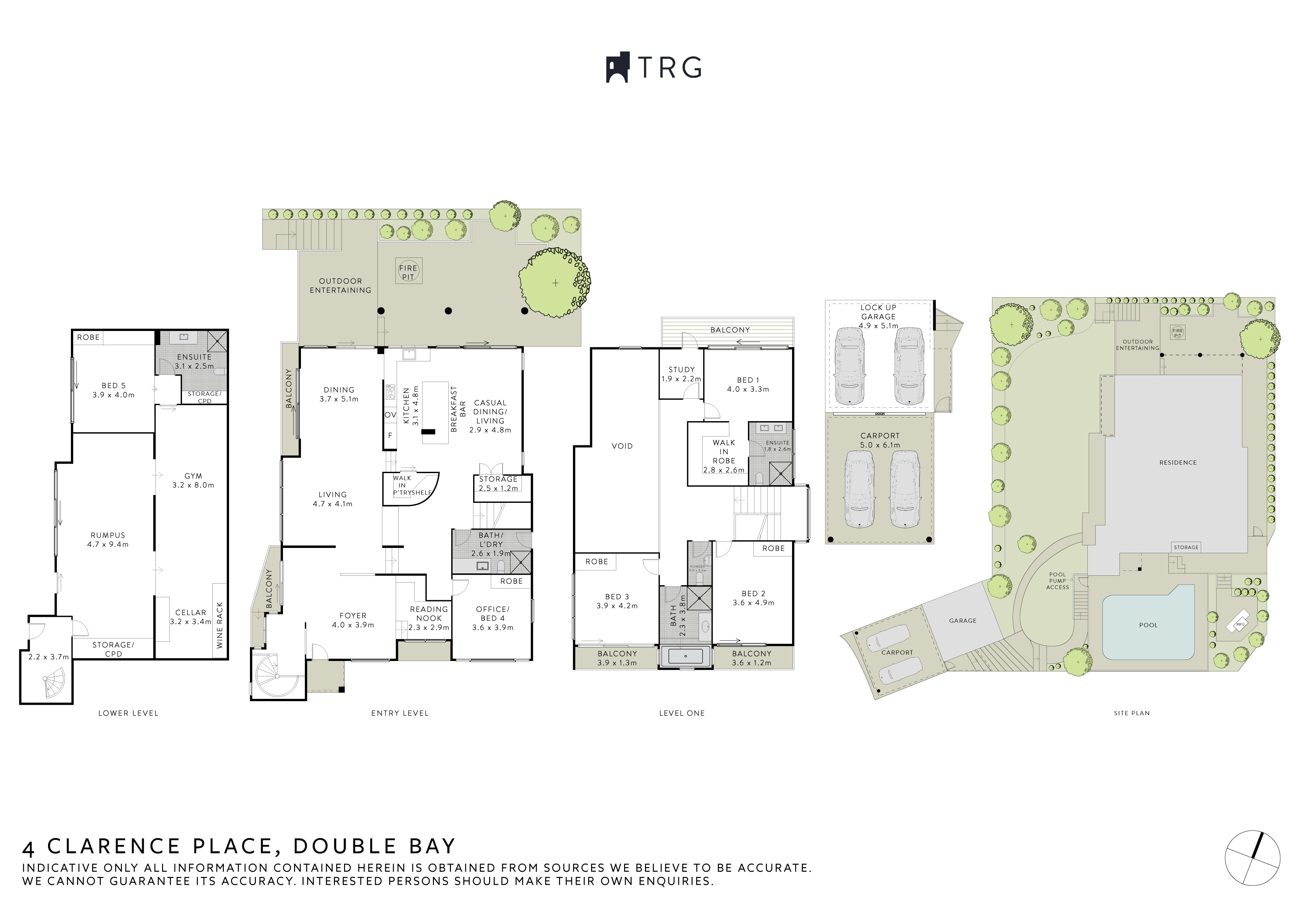 4 Clarence Place, Double Bay NSW