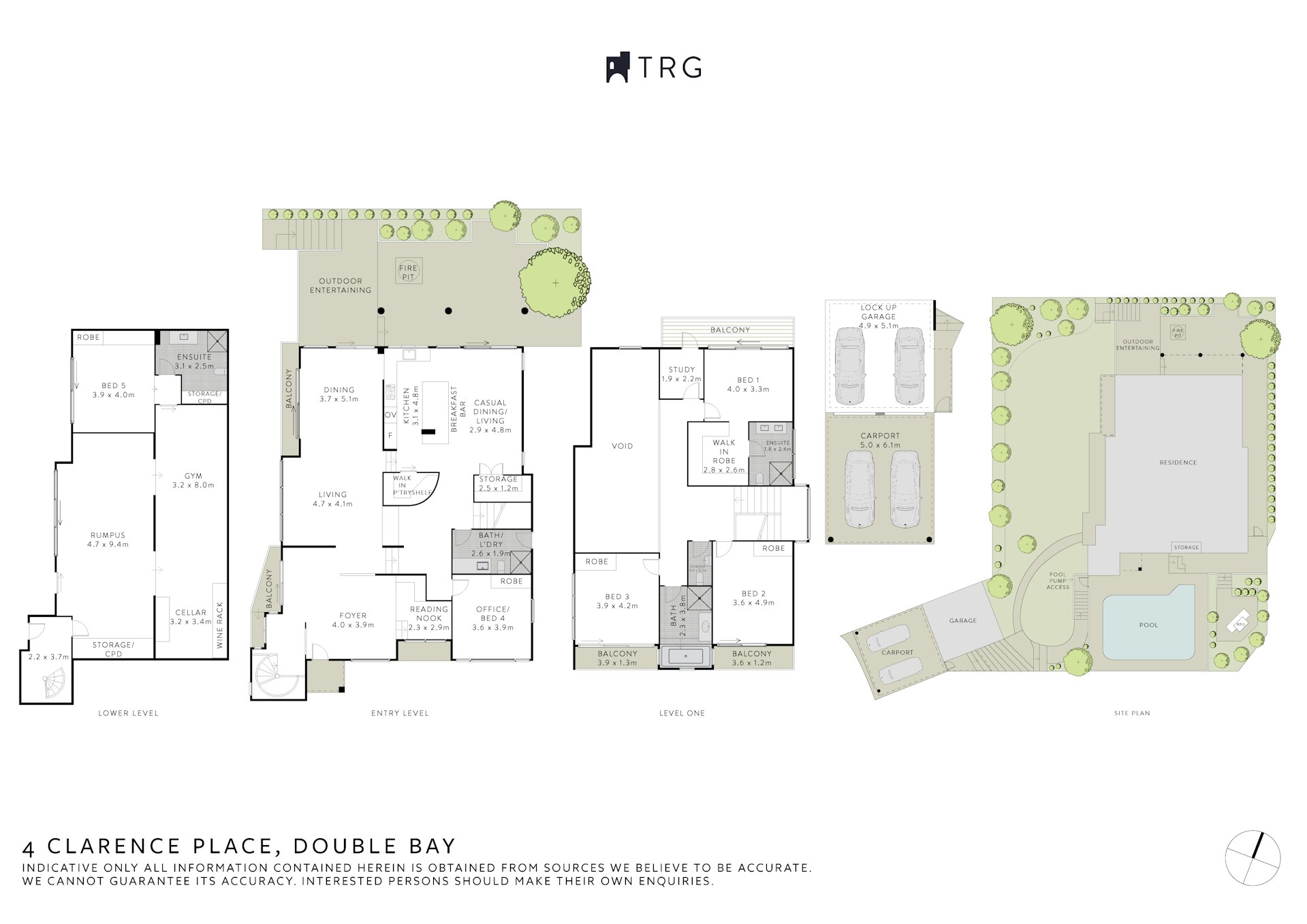 4 Clarence Place, Double Bay NSW