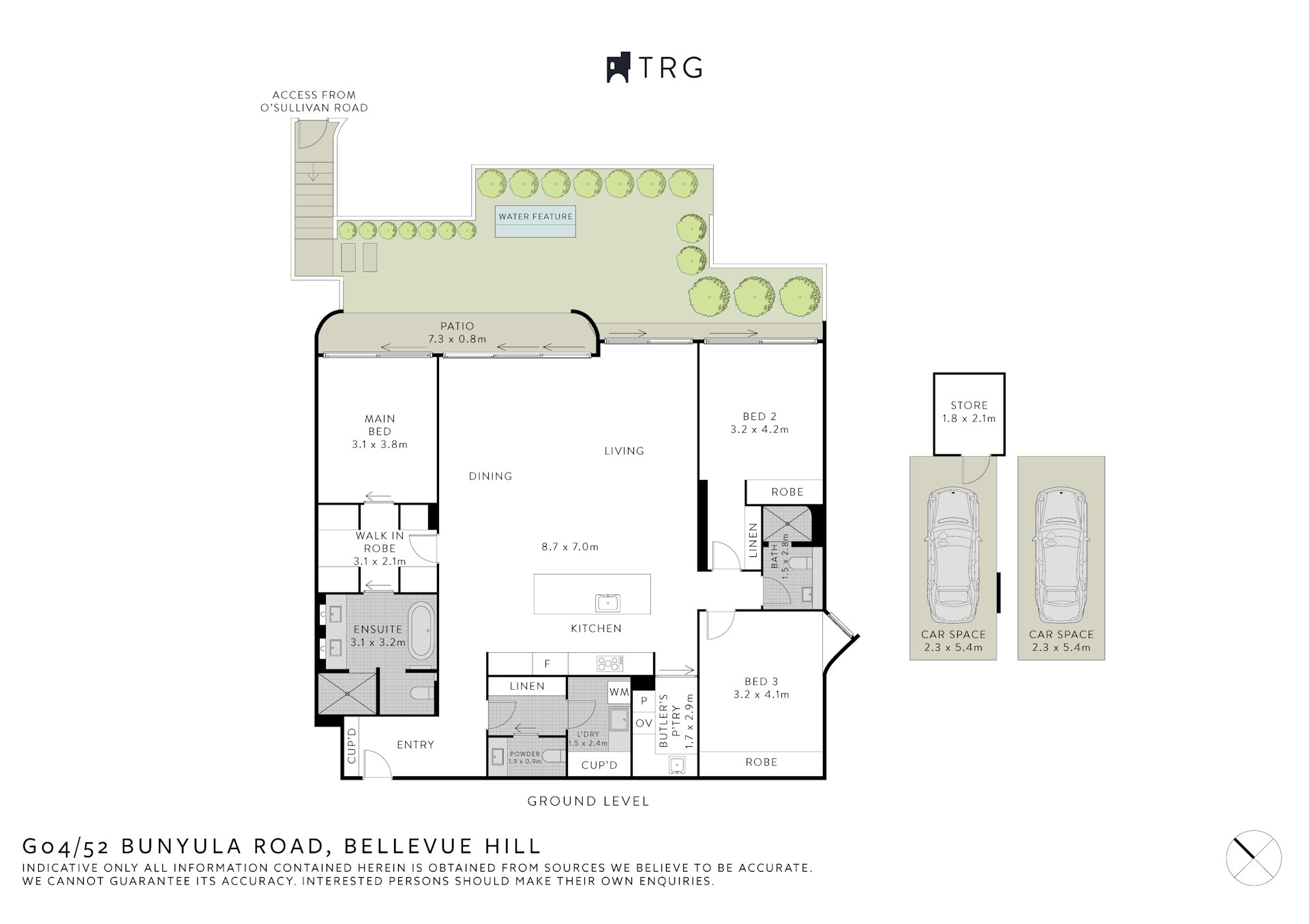 G04/52 Bunyula Road, Bellevue Hill NSW