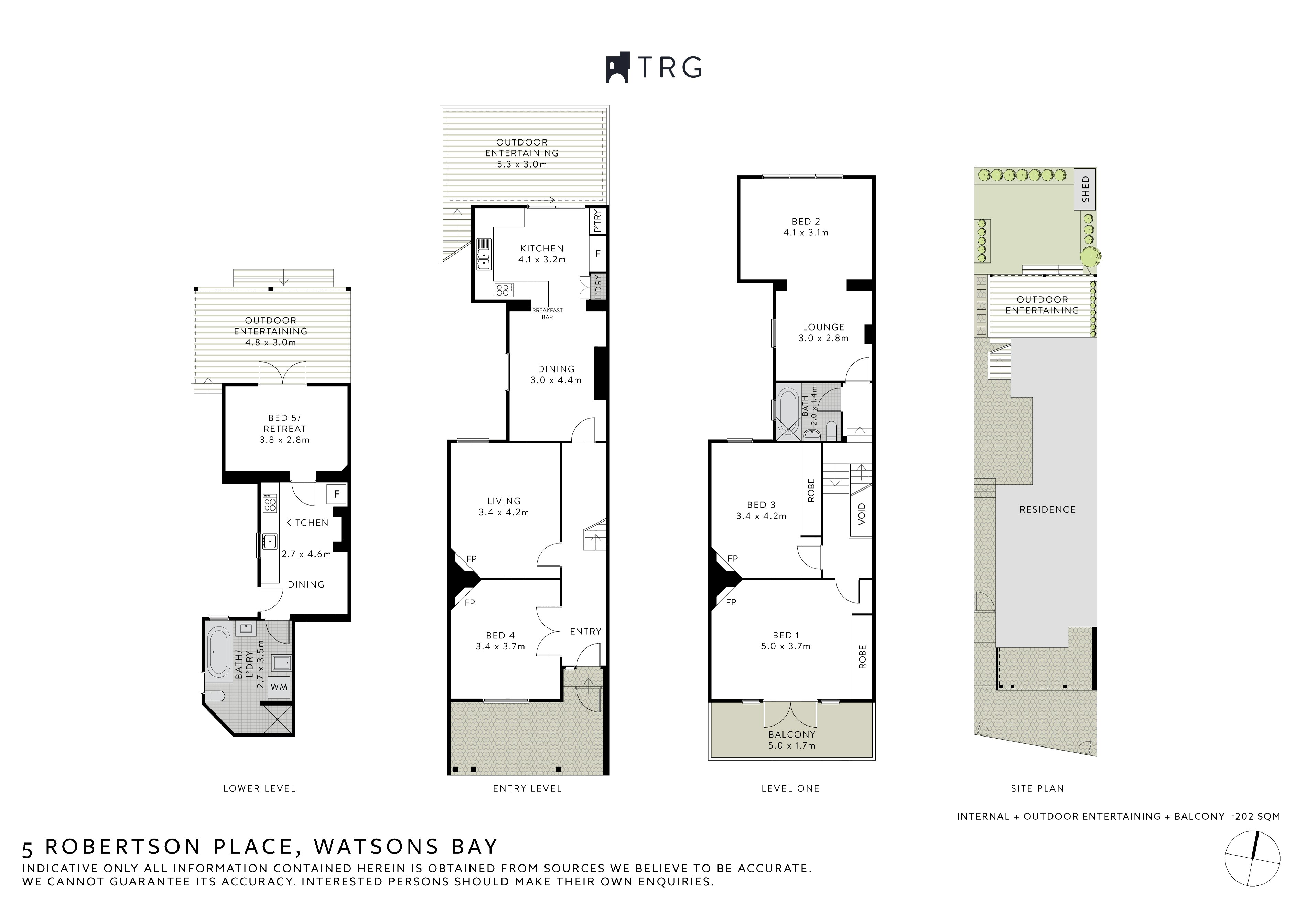 5 Robertson Place, Watsons Bay NSW