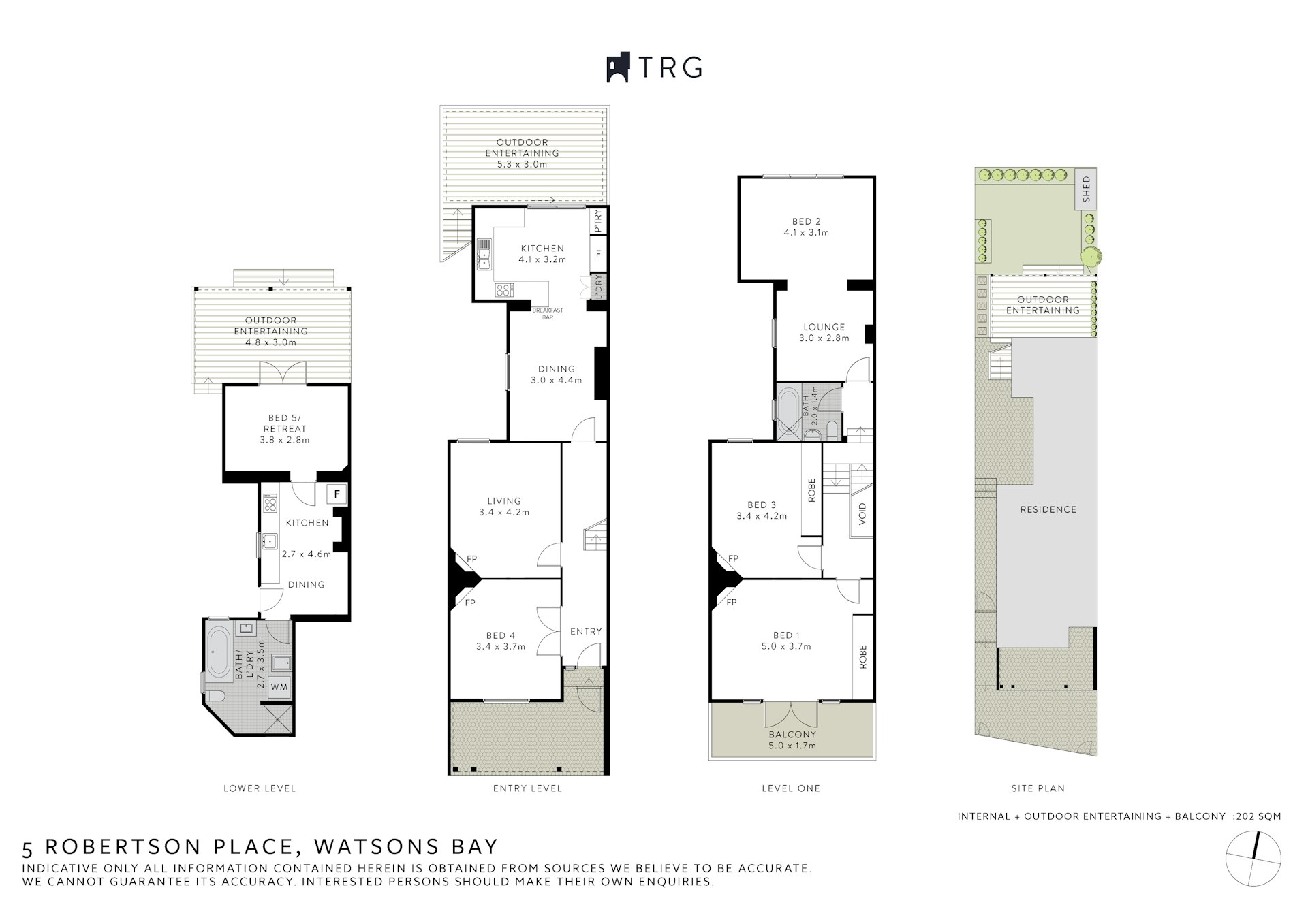 5 Robertson Place, Watsons Bay NSW