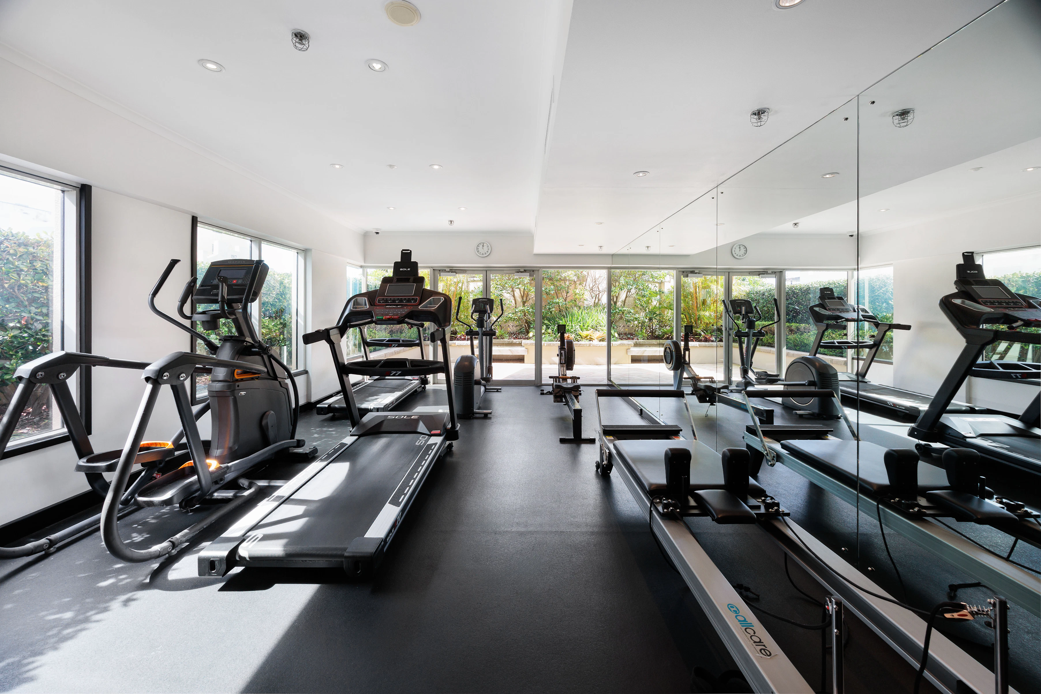 working out