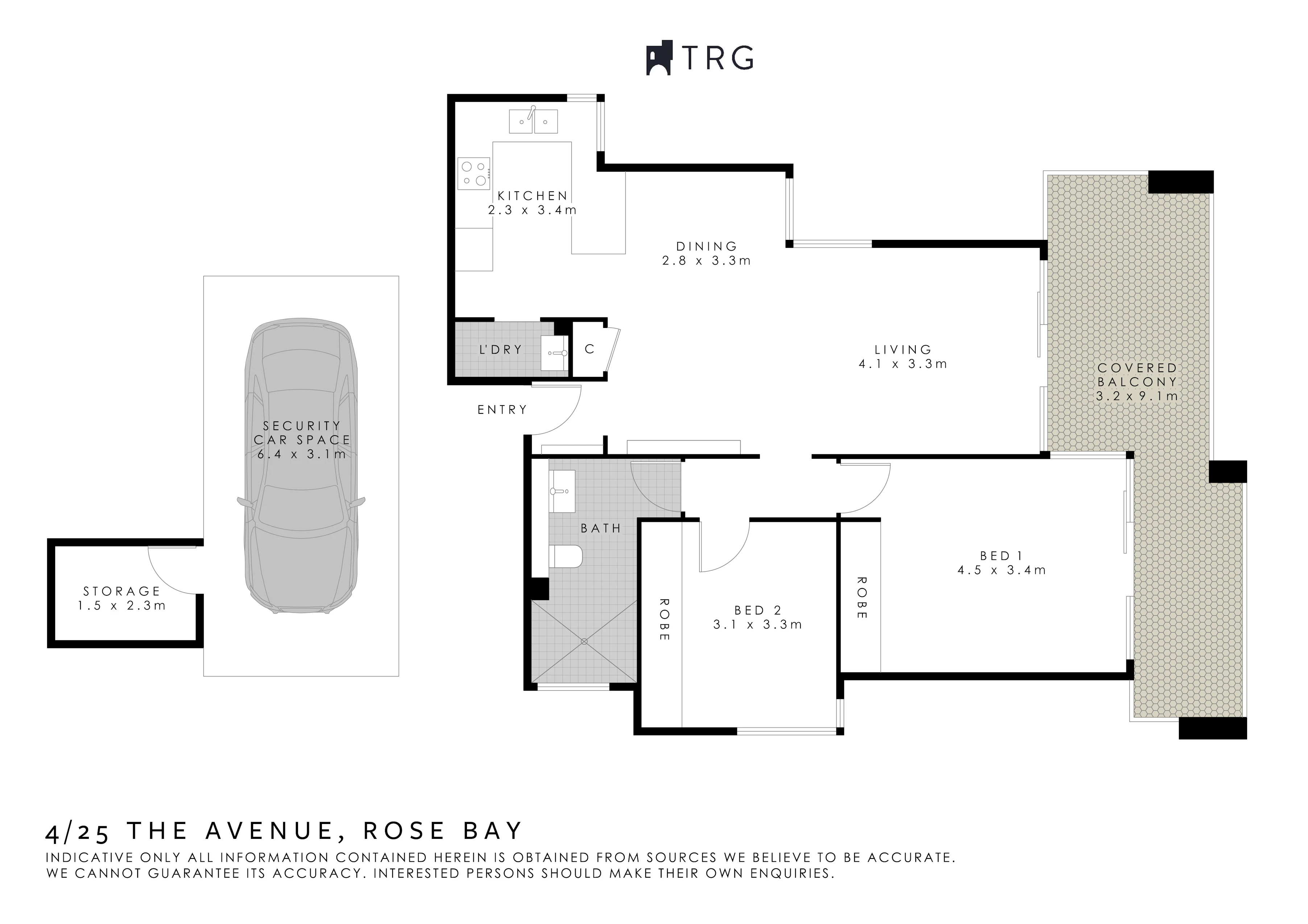 4/25 The Avenue, Rose Bay NSW