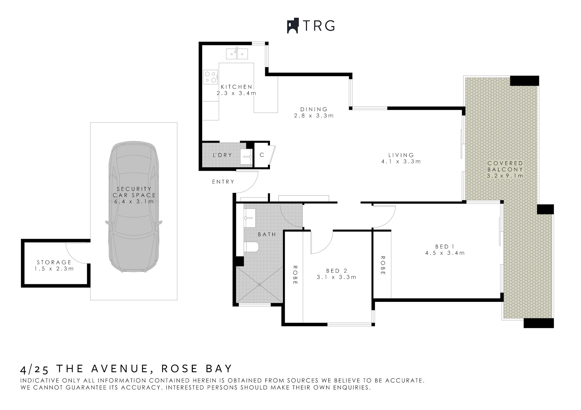 4/25 The Avenue, Rose Bay NSW