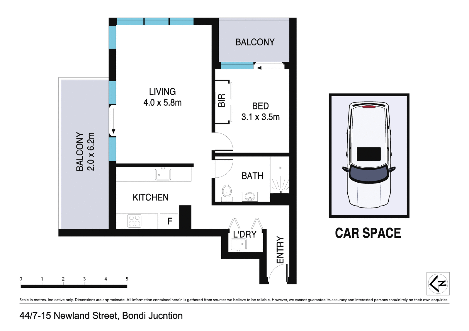 44/7-15 Newland Street, Bondi Junction NSW