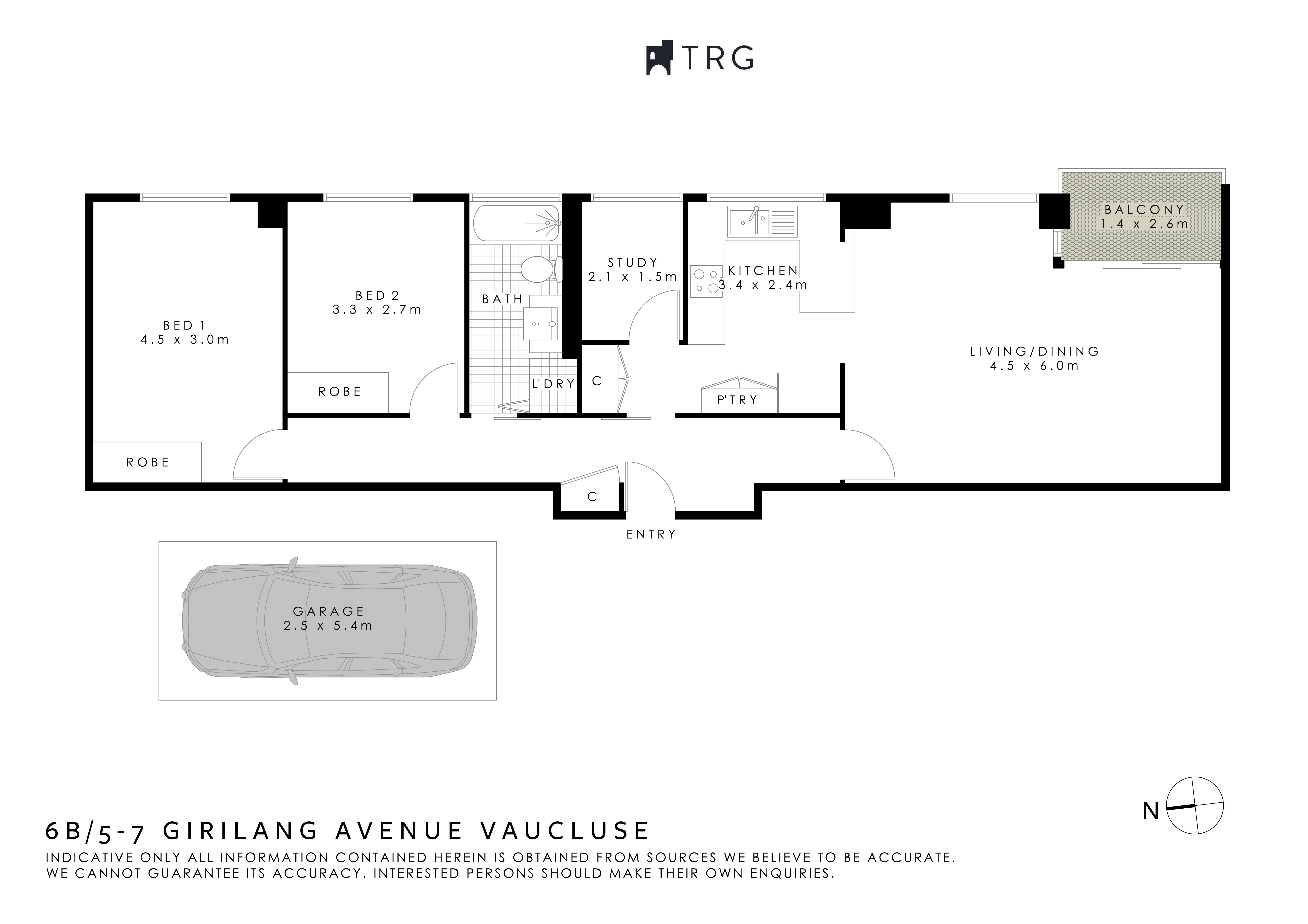 6B/5-7 Girilang Avenue, Vaucluse NSW