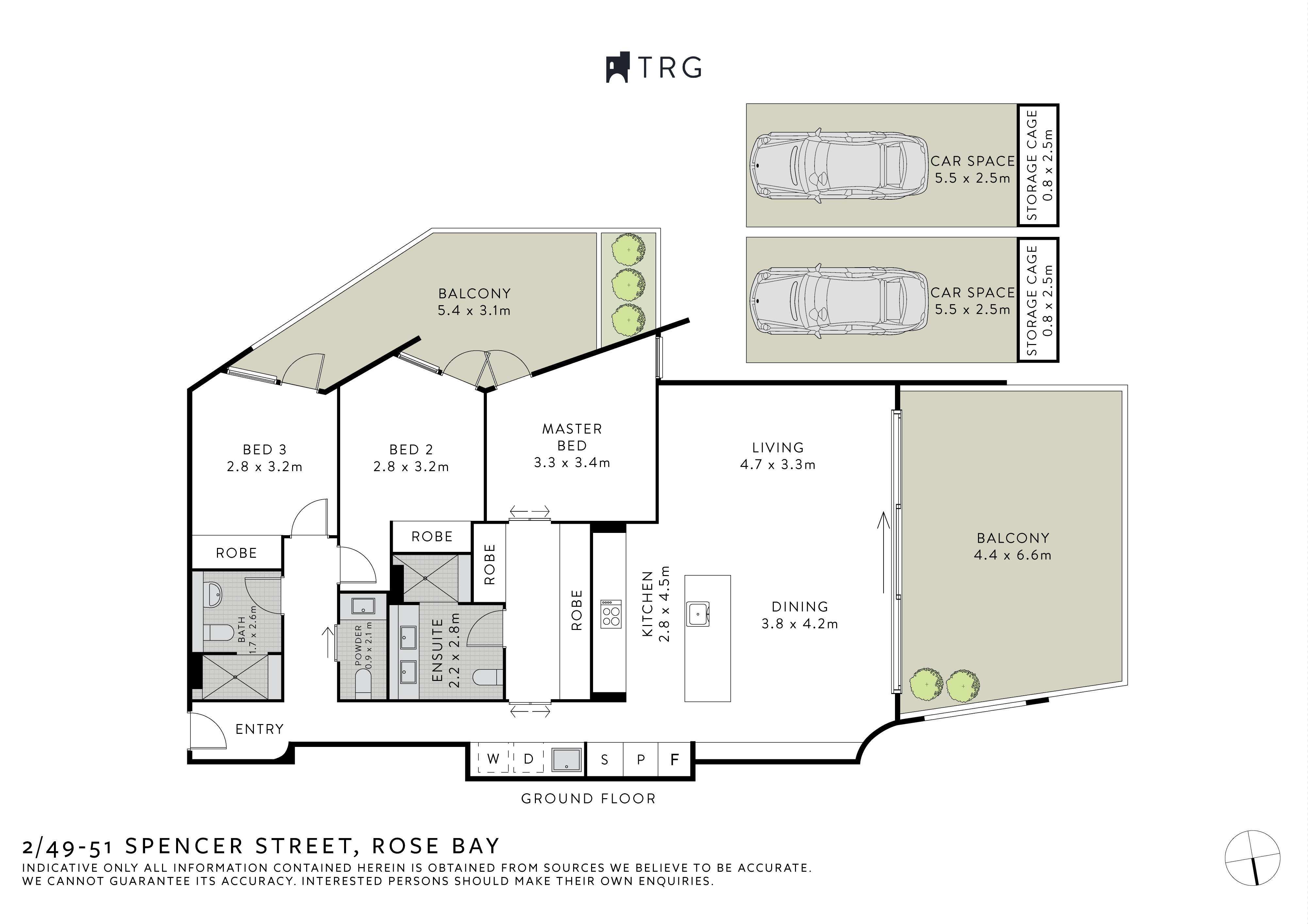 2/49-51 Spencer Street, Rose Bay NSW