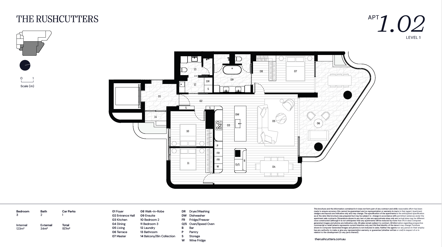 1.02/51-57 Bayswater Road, Rushcutters Bay NSW