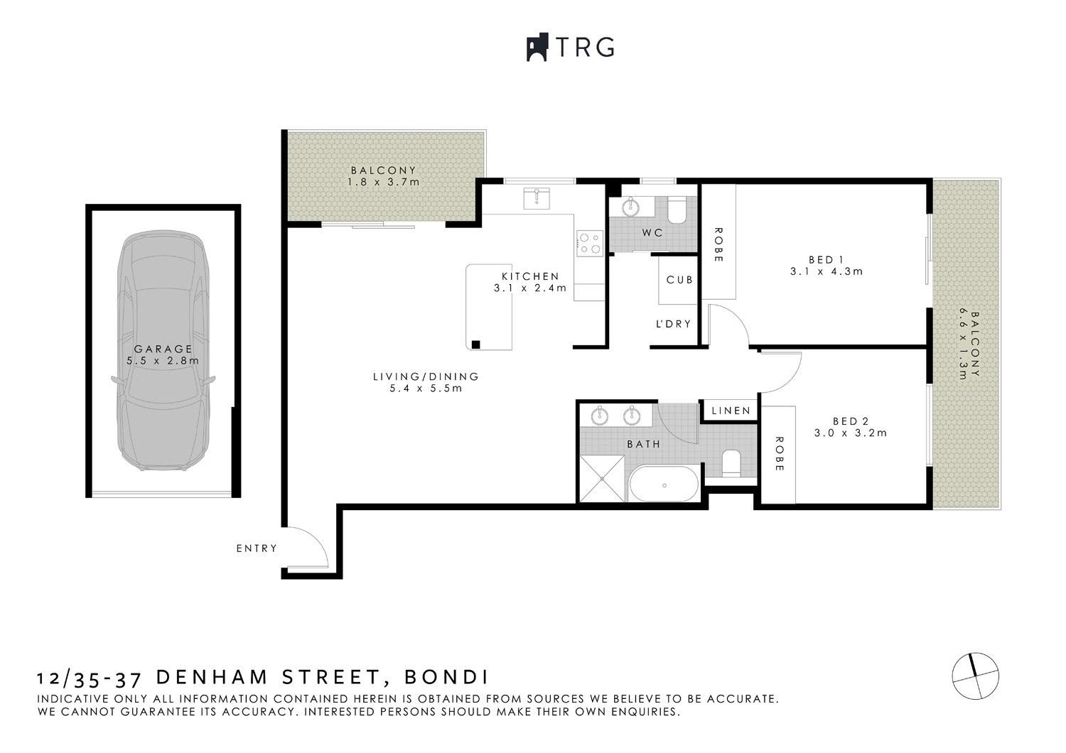 12/35-37 Denham Street, Bondi NSW