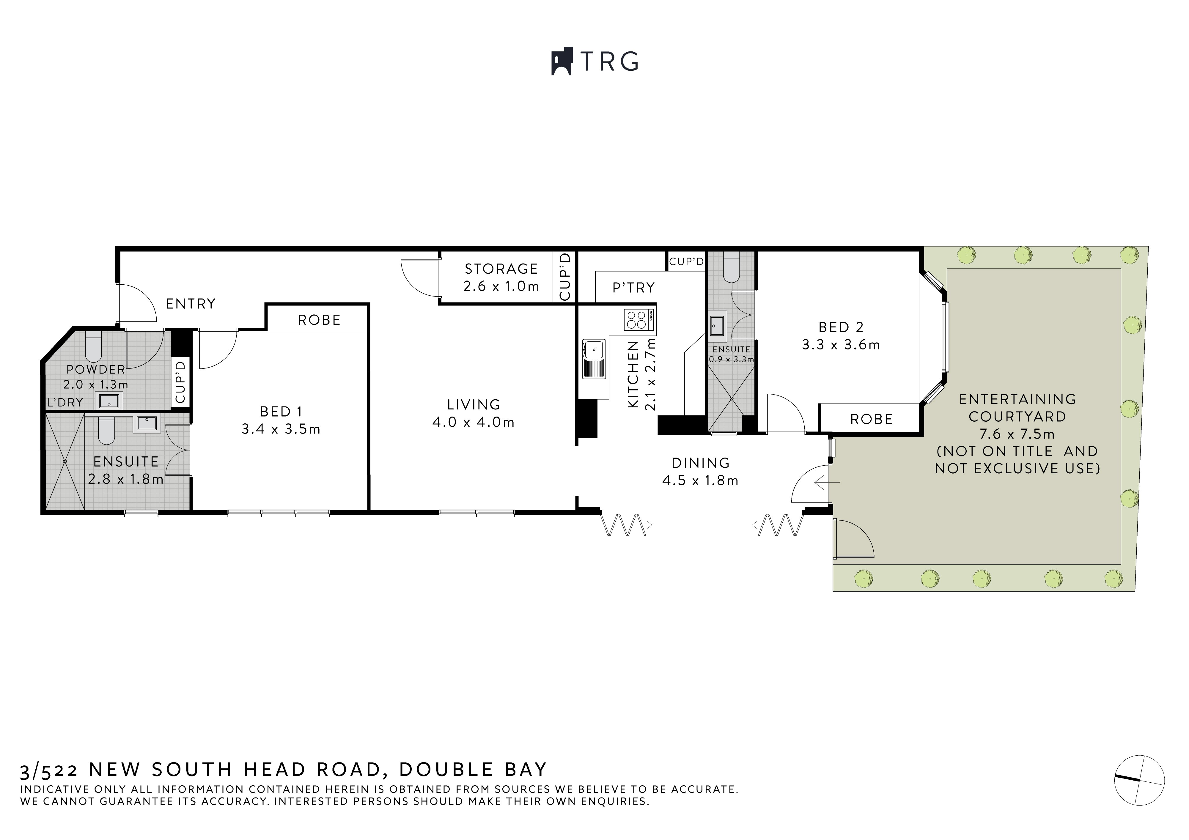3/522 New South Head Road, Double Bay NSW