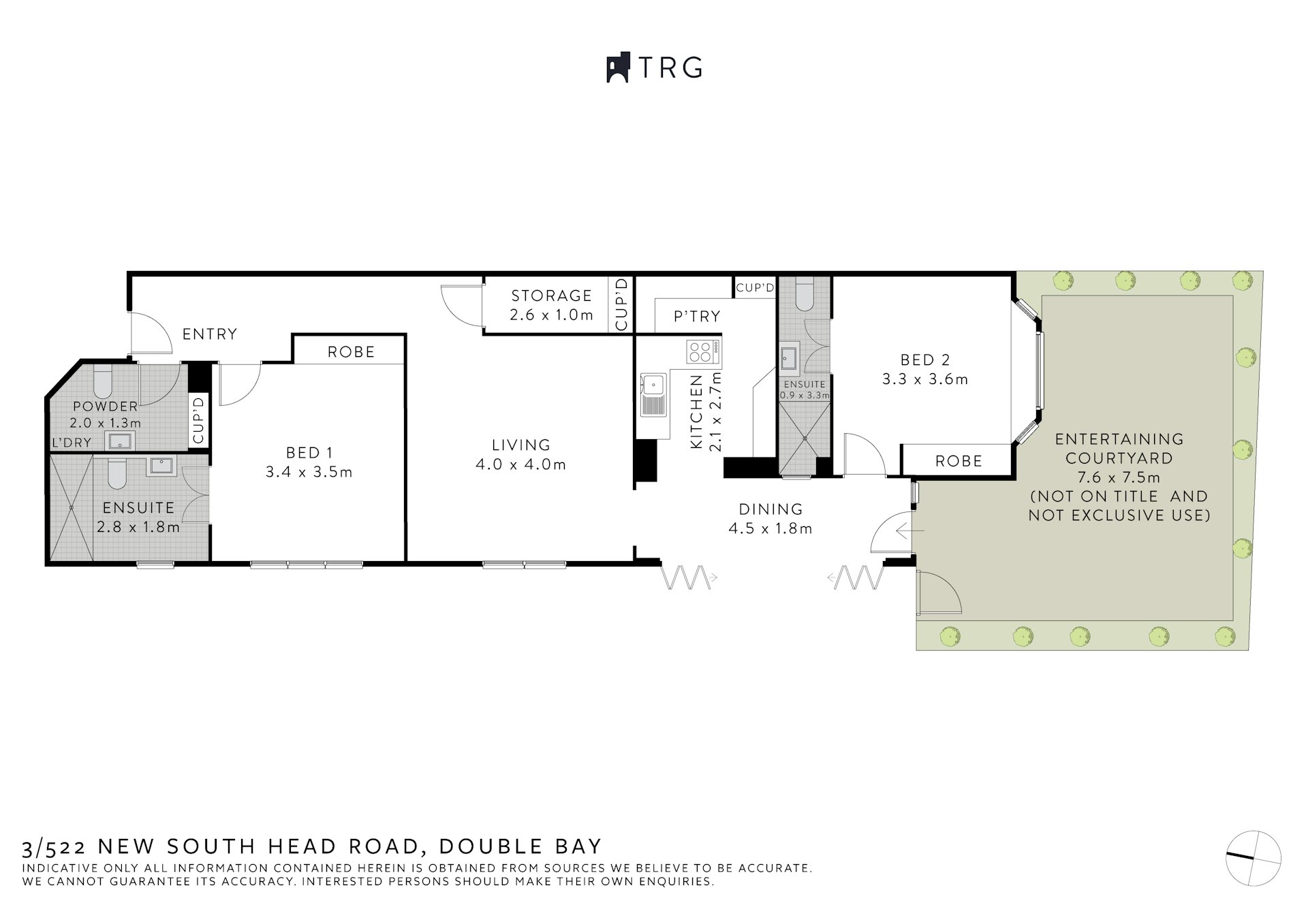 3/522 New South Head Road, Double Bay NSW