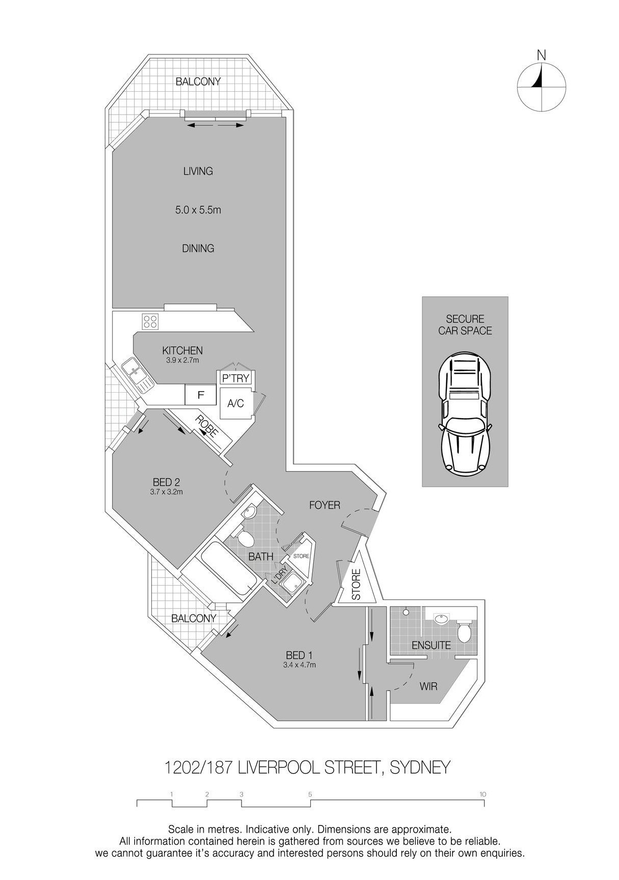 1202/187 Liverpool Street, Sydney NSW