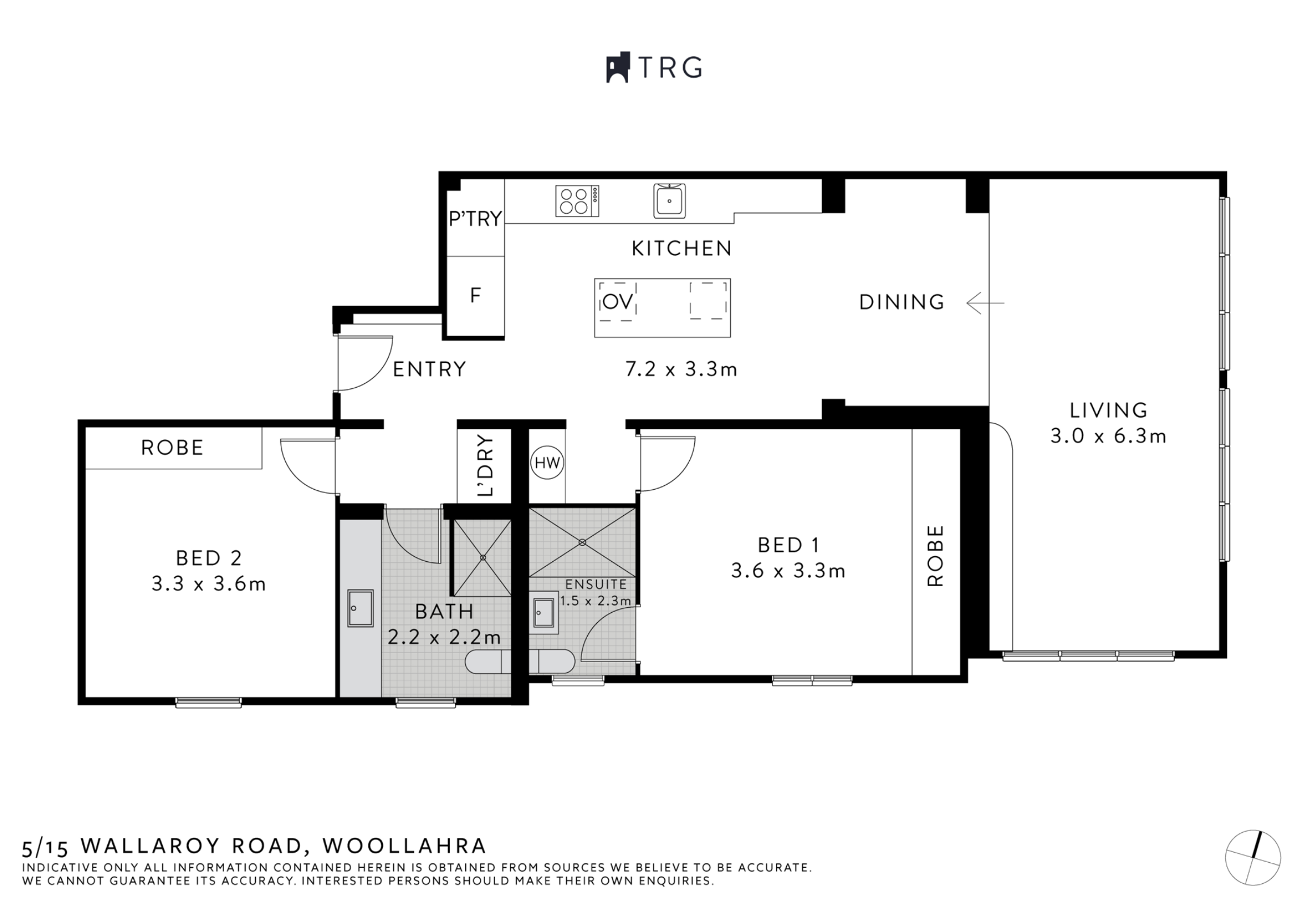 5/15 Wallaroy Road, Woollahra NSW