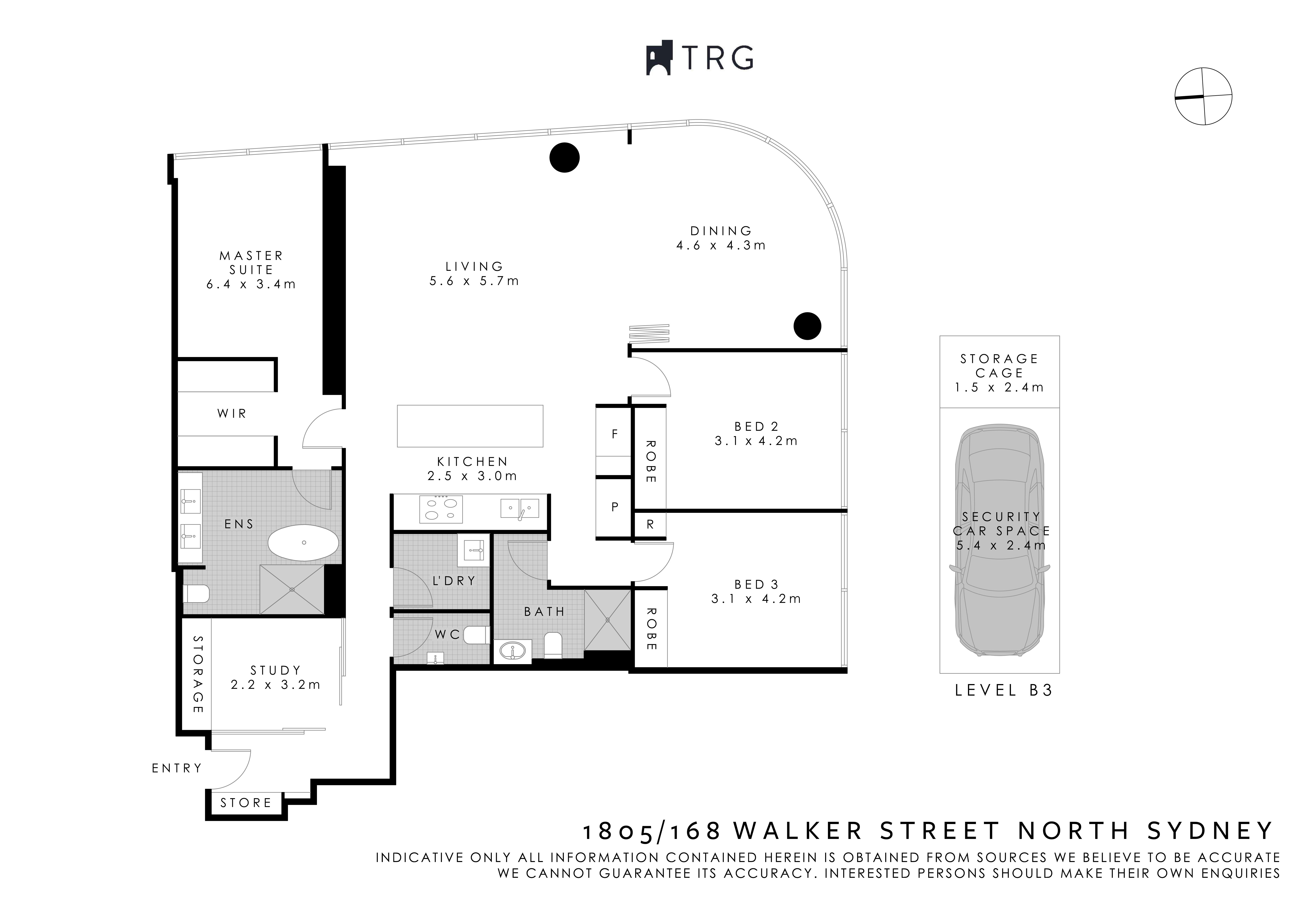 1805/168 Walker Street, North Sydney NSW