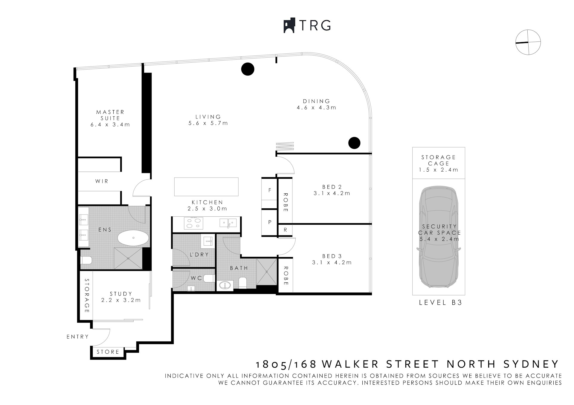 1805/168 Walker Street, North Sydney NSW