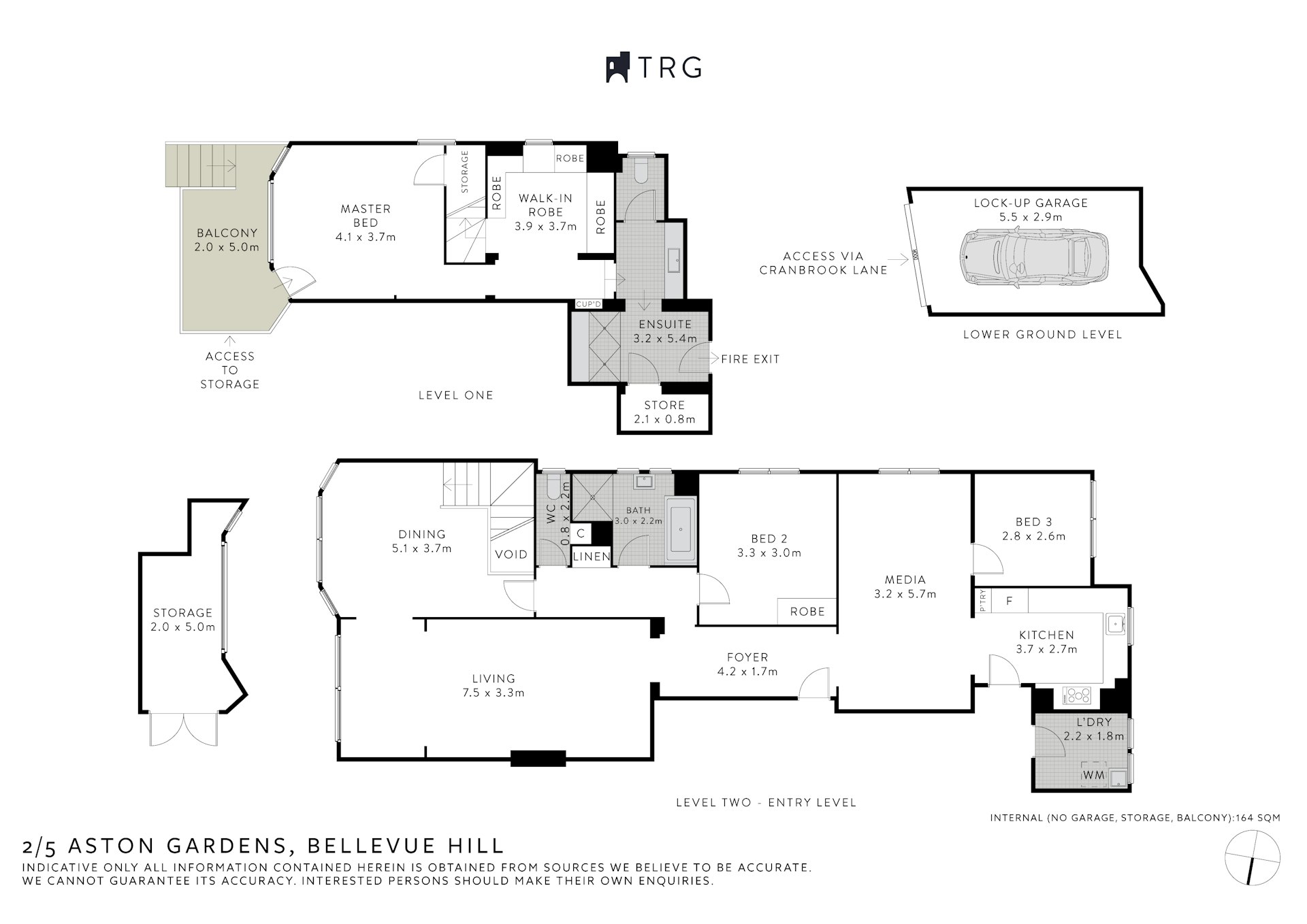 2/5 Aston Gardens, Bellevue Hill NSW