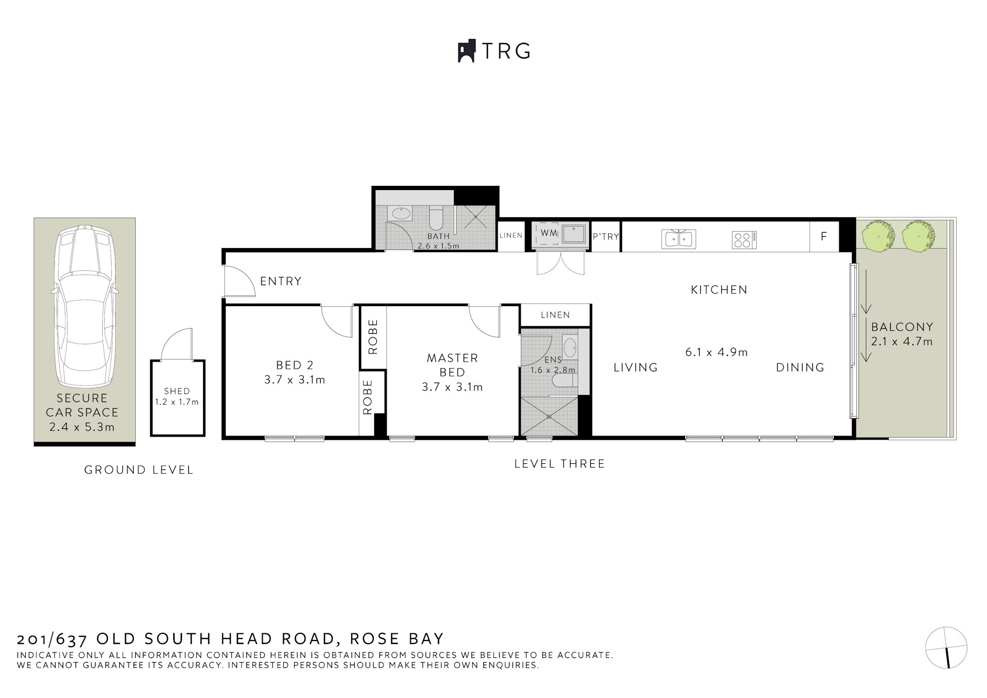 201/637-639 Old South Head Road, Rose Bay NSW