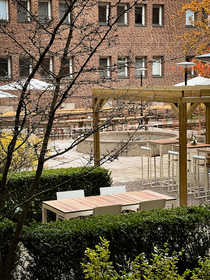 innergård utekontor möblering soma
