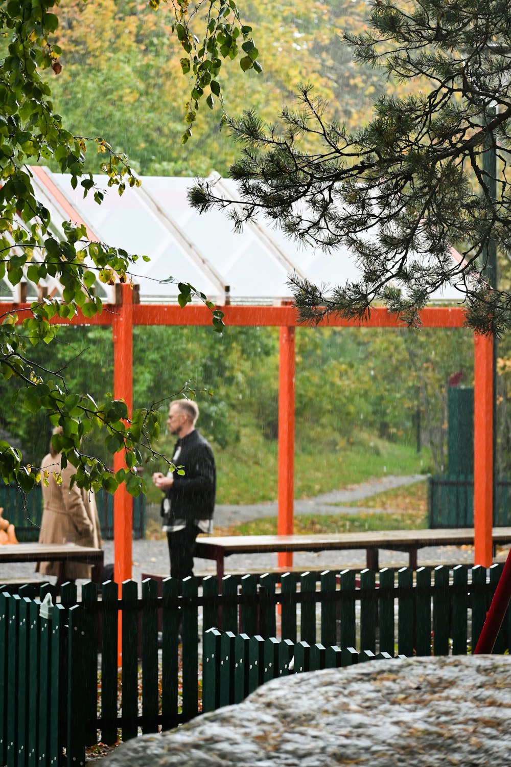 pergola väderskydd lekplats lekpark soma