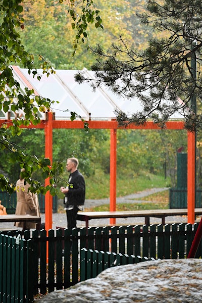 pergola väderskydd lekplats lekpark soma