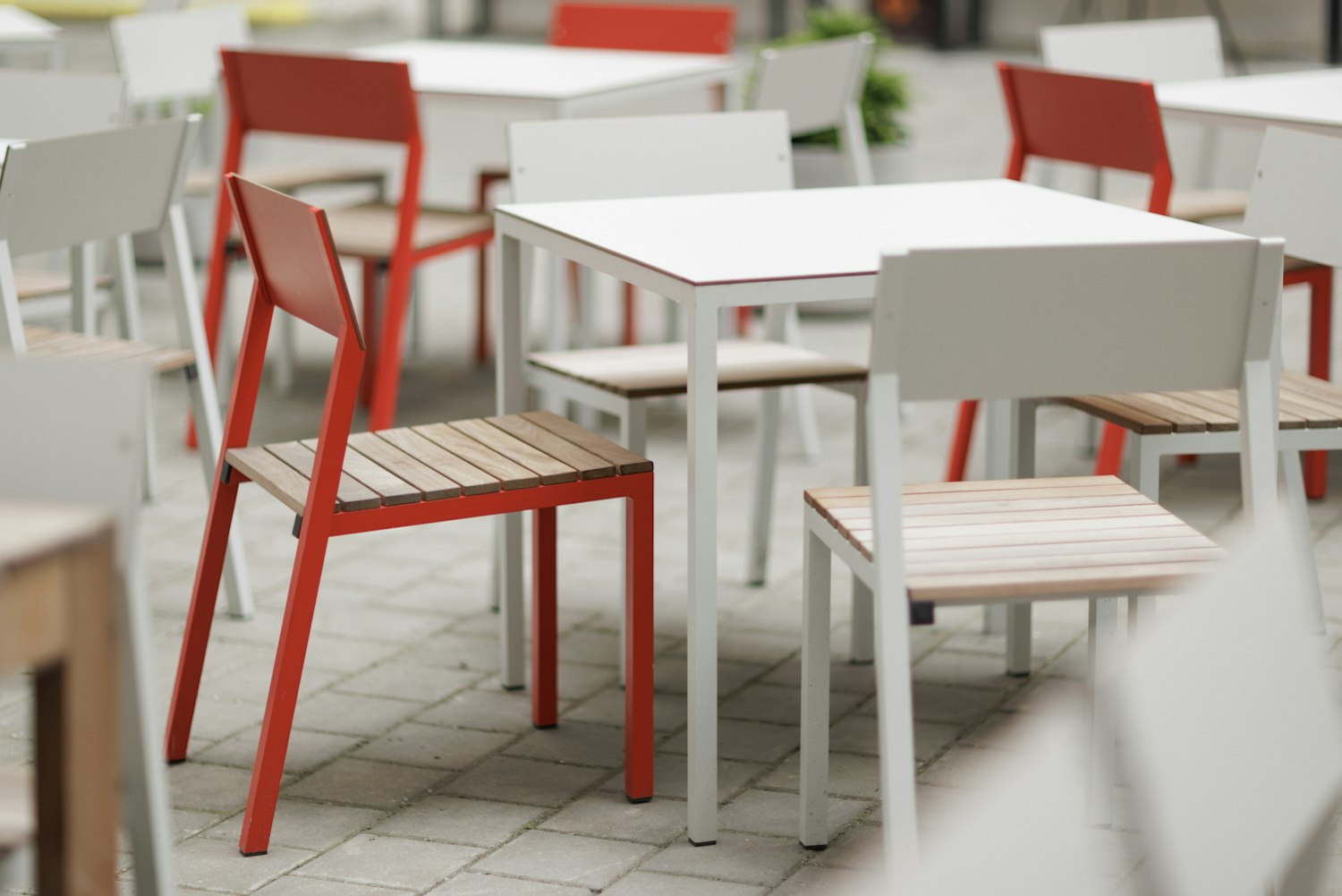 cora möbler cafe restaurang uteservering