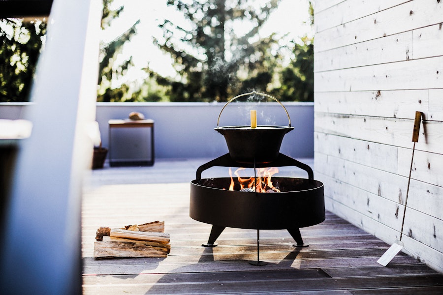 Back to fire grill