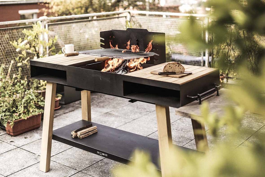 Back to fire grill