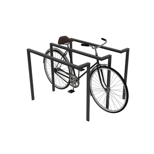 Ramlåsa cykelställ