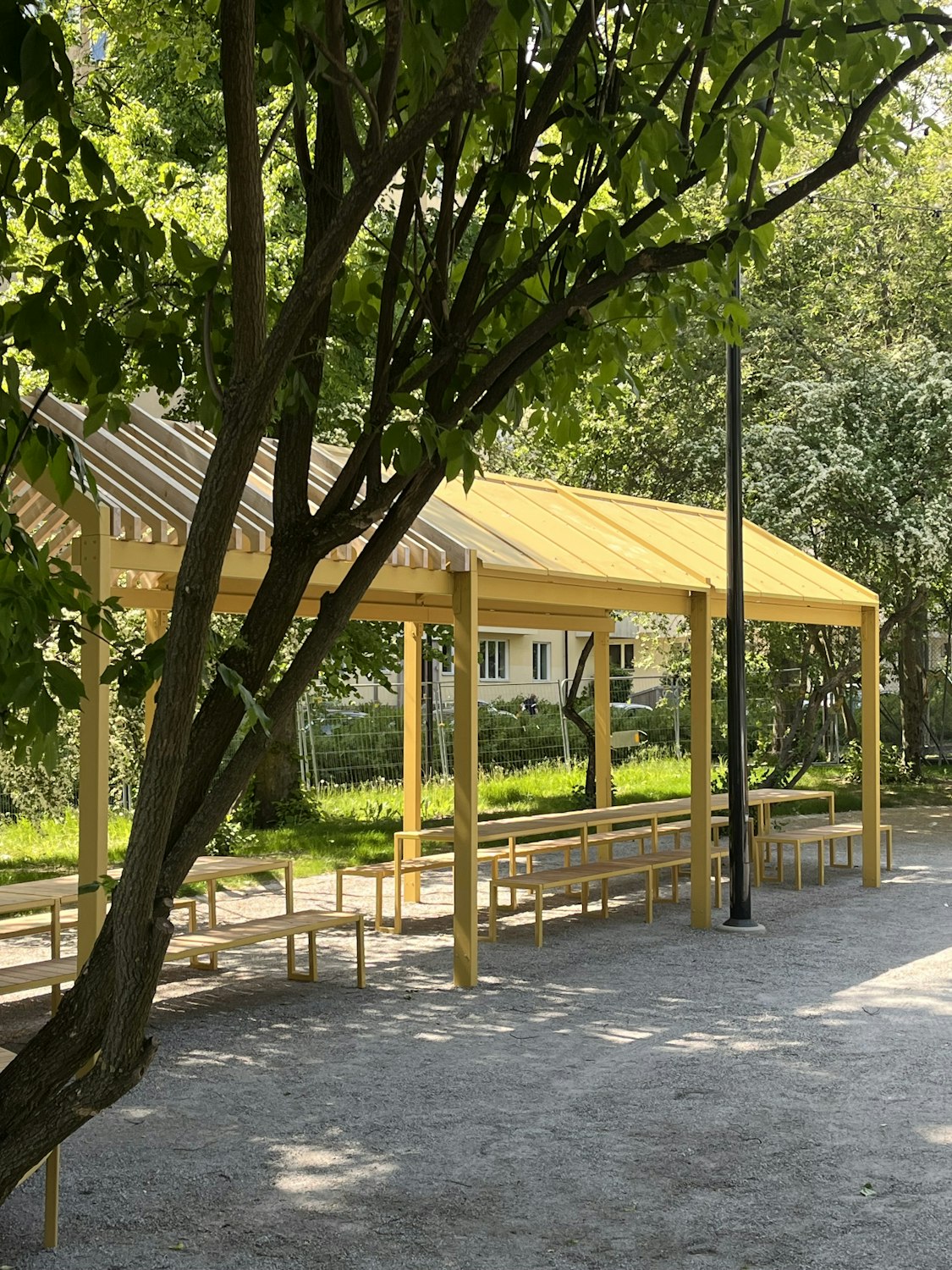 Pergola varskruv, tessinparken