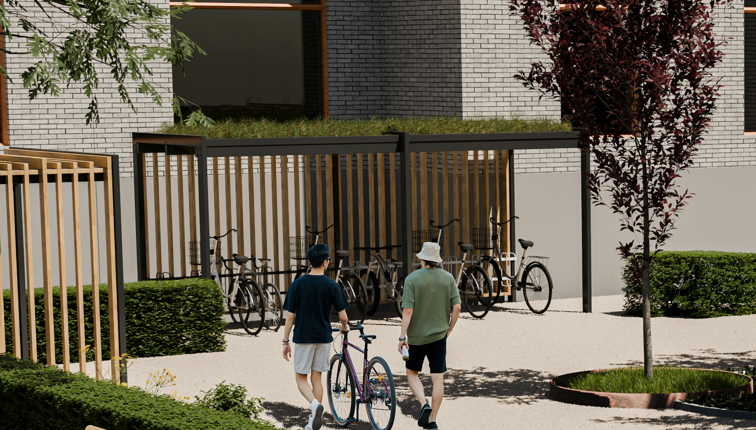 Våraskruv cykeltak