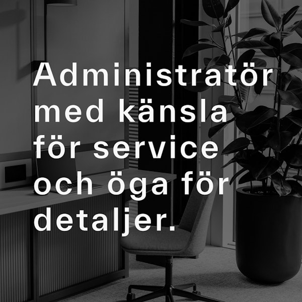 Administrator-rekrytering