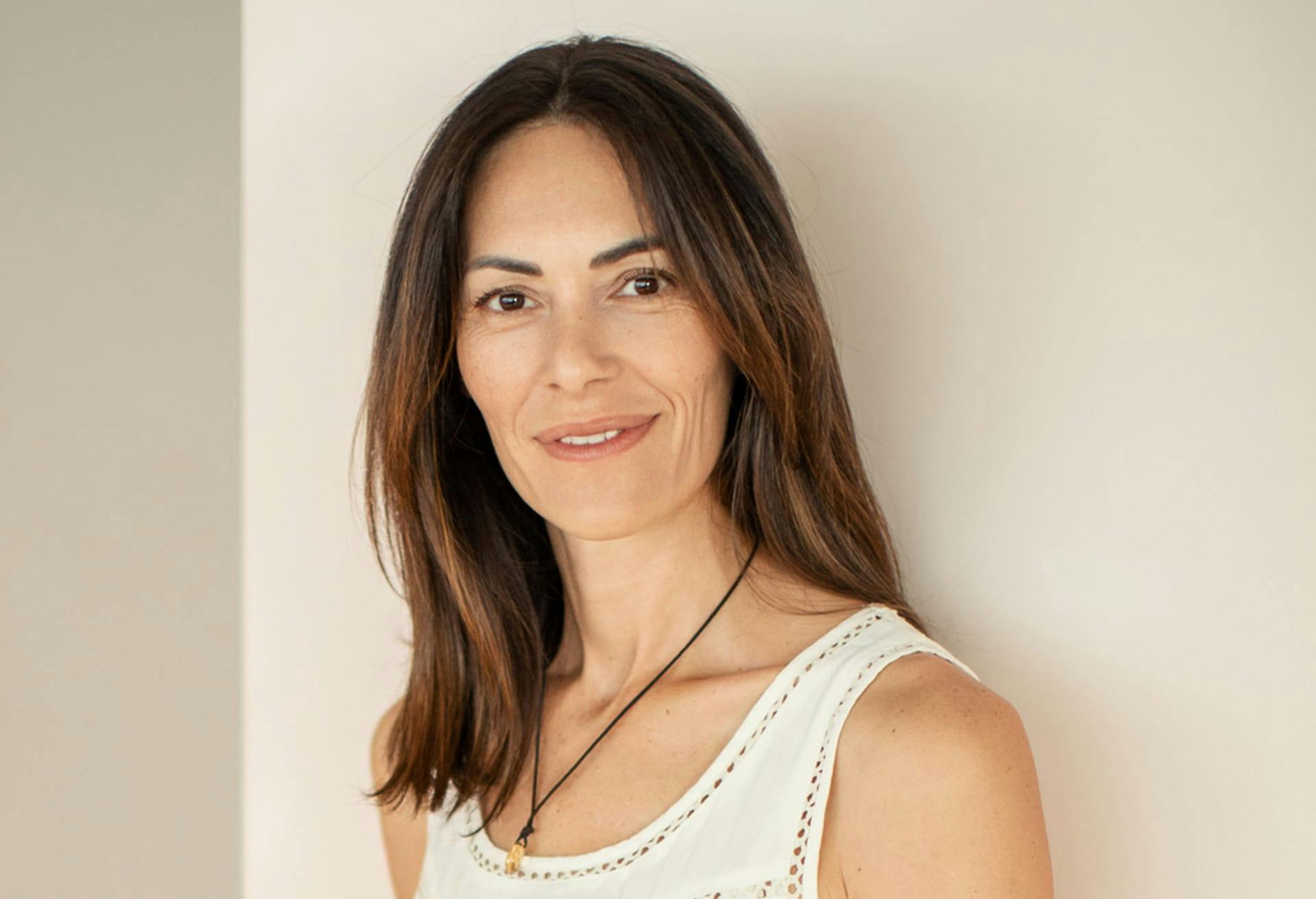 woman smiling at camera