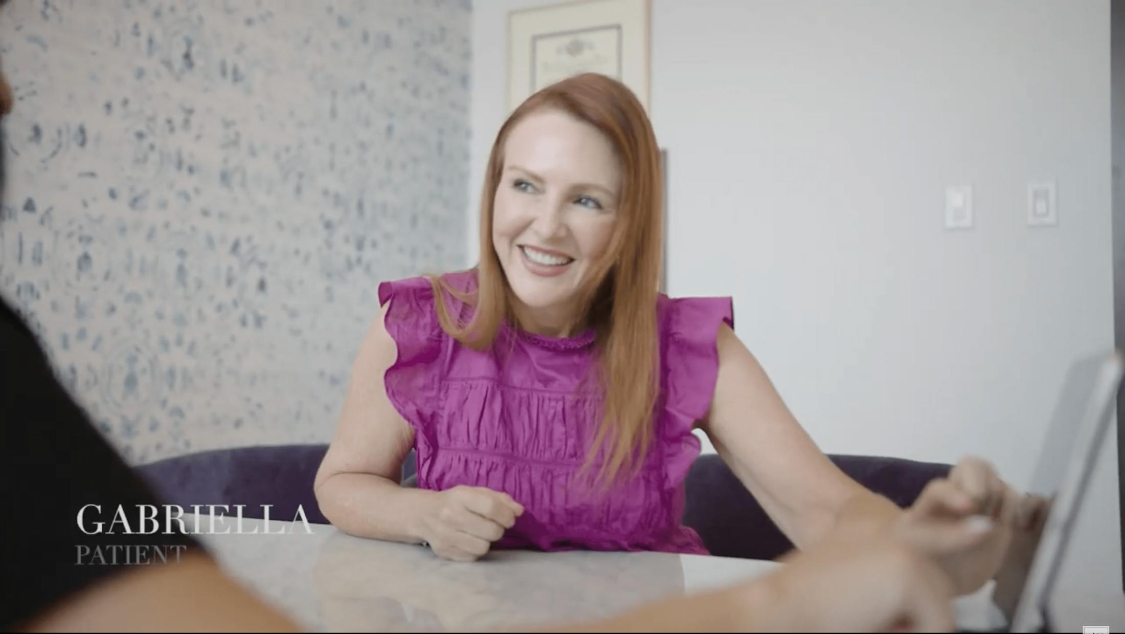 A satisfied patient of Dr. Sturm