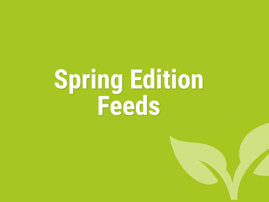 Spring Edition Feeds Aller Aqua Spring Edition Feeds - part of the Temperature Adapted Feeds  concept