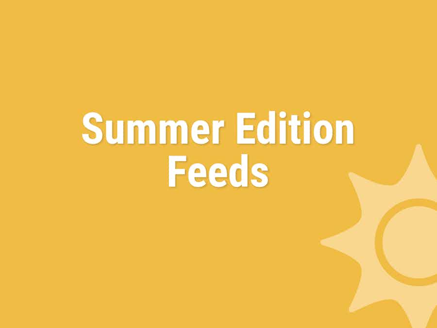 Summer Edition Feeds Aller Aqua Summer Edition Feeds - part of the TAF concept - Feed for every season