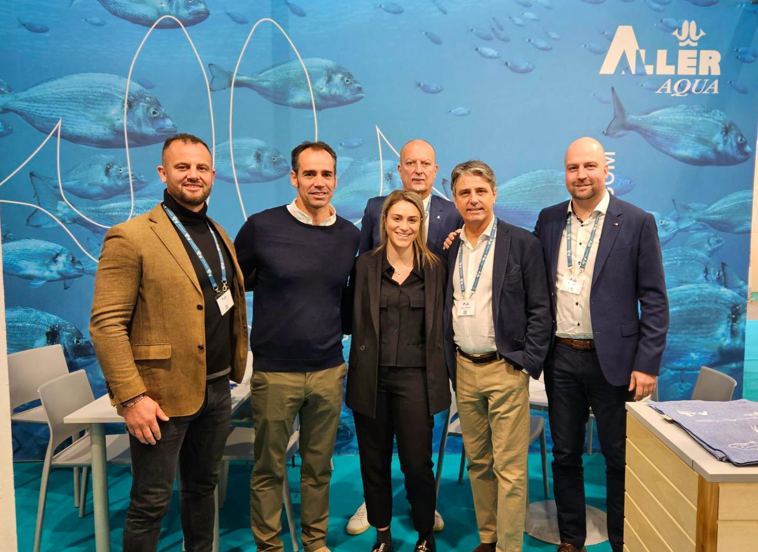 The sales team at AquaFarm 2025_IT team, Albania, Product Manager