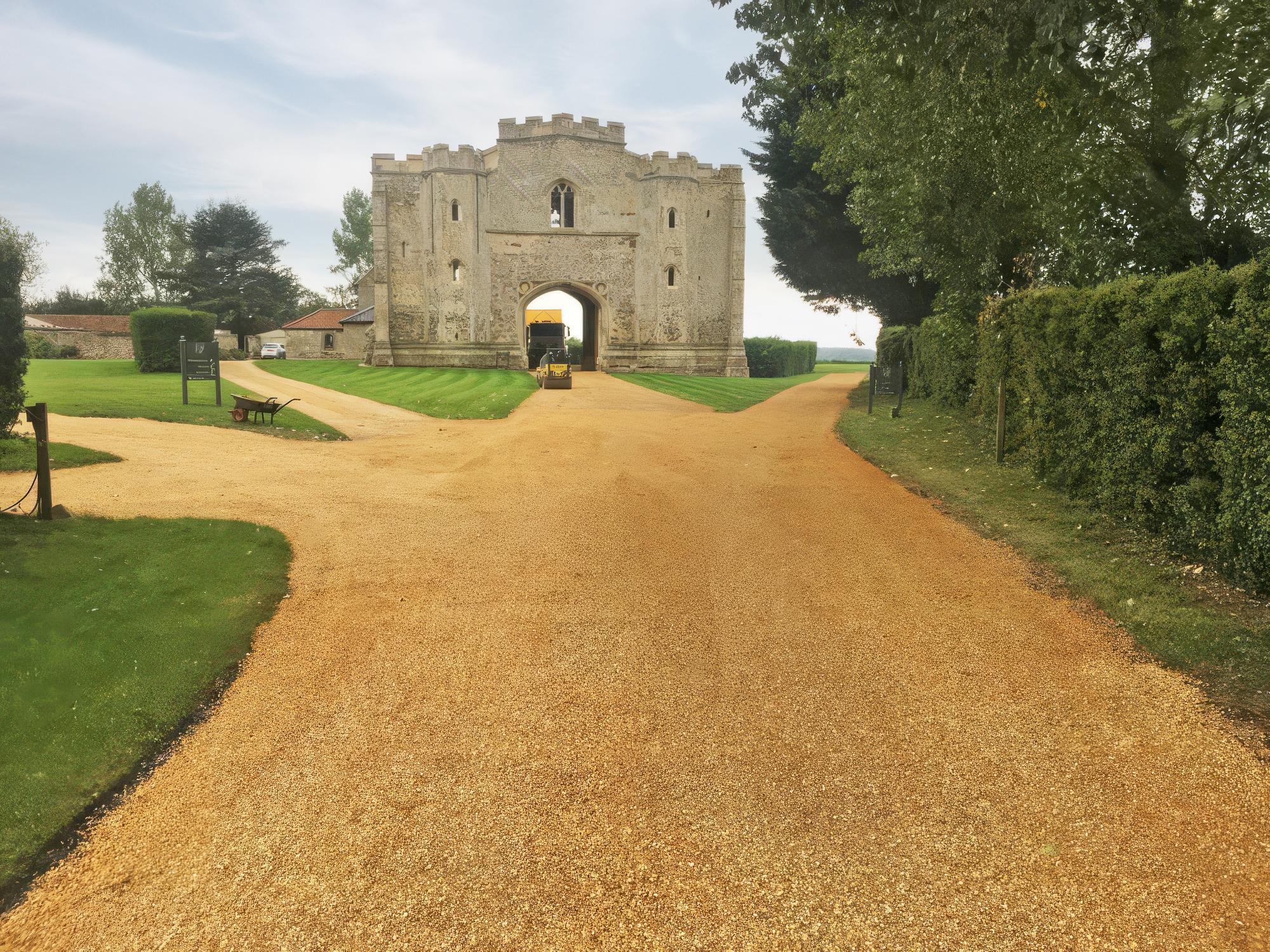 Tar & Chip Resurfaced Estate Road