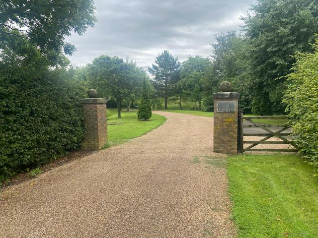 Surface-Dressed Farm Driveway