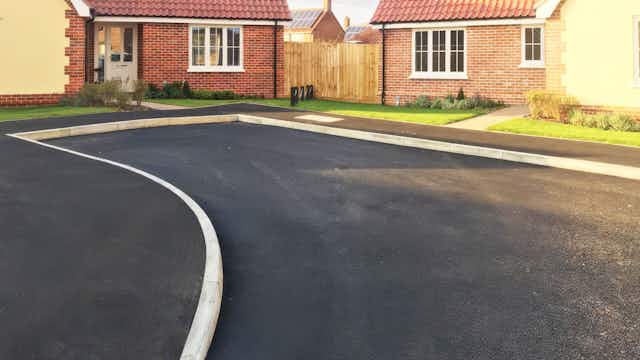road, tarmac, architecture, building, housing, outdoors, house, aerial view