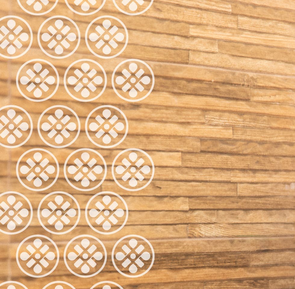 Eltraself logo abstract on wood texture