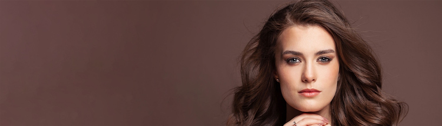 fierce looking forward light purple background