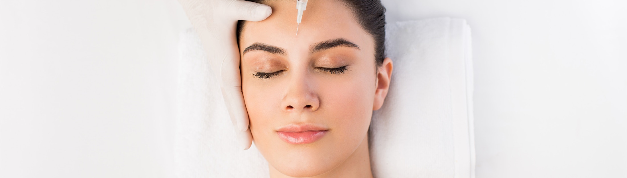 side glance orange background