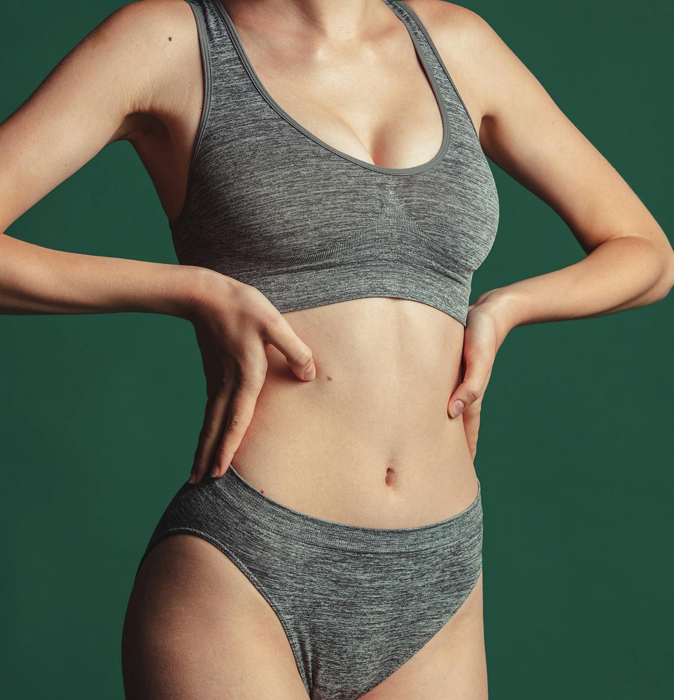 birds eye view of road through trees