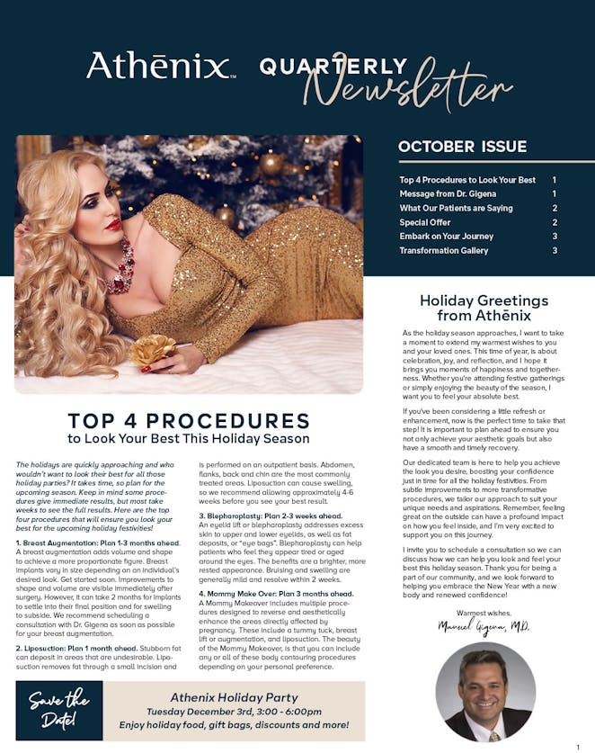 athēnix scottsdale newsletter