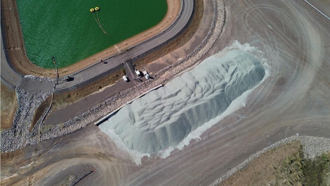 Sale of Spodumene Concentrate Stockpile